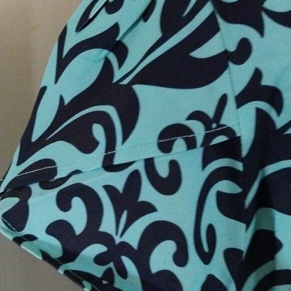 Women Petal Sleeve  Casual Blouse Short Sleeve Crew Neck Top NWT Size XL - Picture 8 of 13